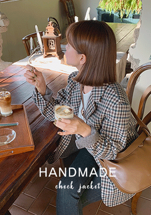 [hand made / wool 80%] 앤체크핸드메이드 - jk